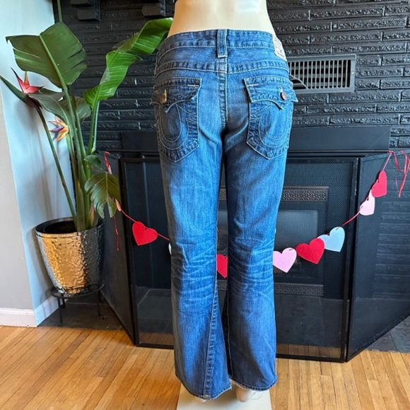 Women's True Religion Joey Dark Hollow 1st Edition Twisted Inseam Jeans, Sz 30 - Picture 11 of 14